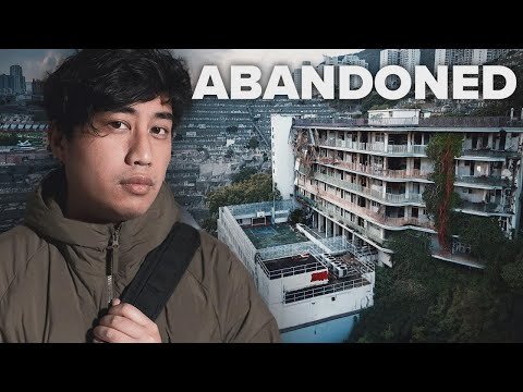 Sa loob ng Abandoned Skyscraper High School ng Hong Kong (KINIKUHAN NG/ DJI POCKET 3)