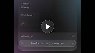 New in Superhuman: Write with Voice 🎤
