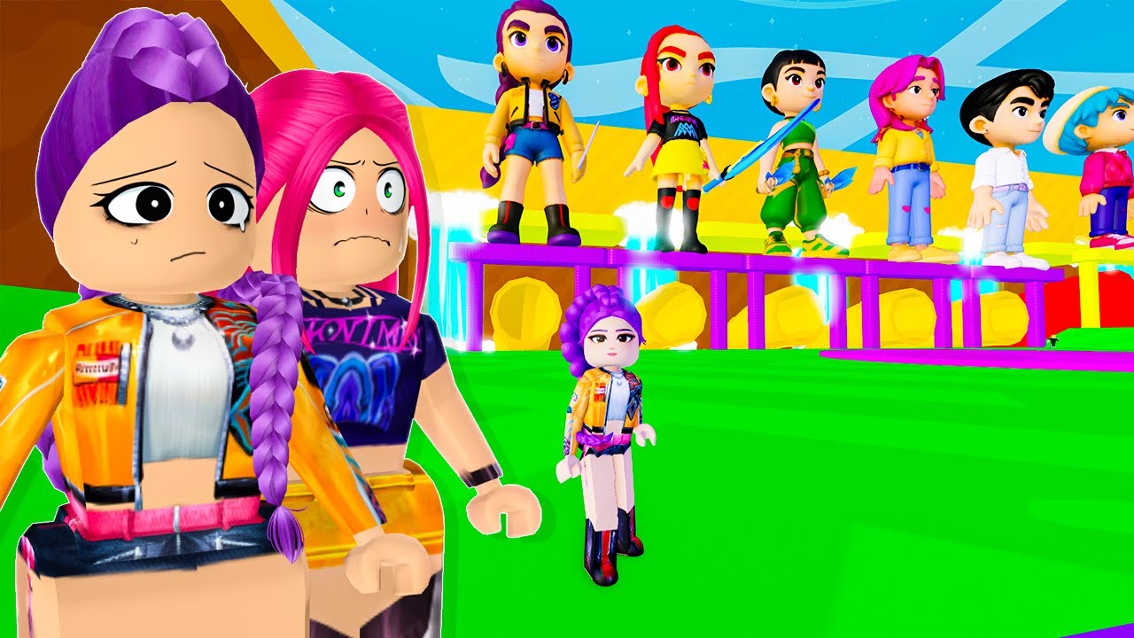 HUNTRIX Choisis un TOBOGGAN CHASSEUR DE DÉMON KPOP dans Roblox !