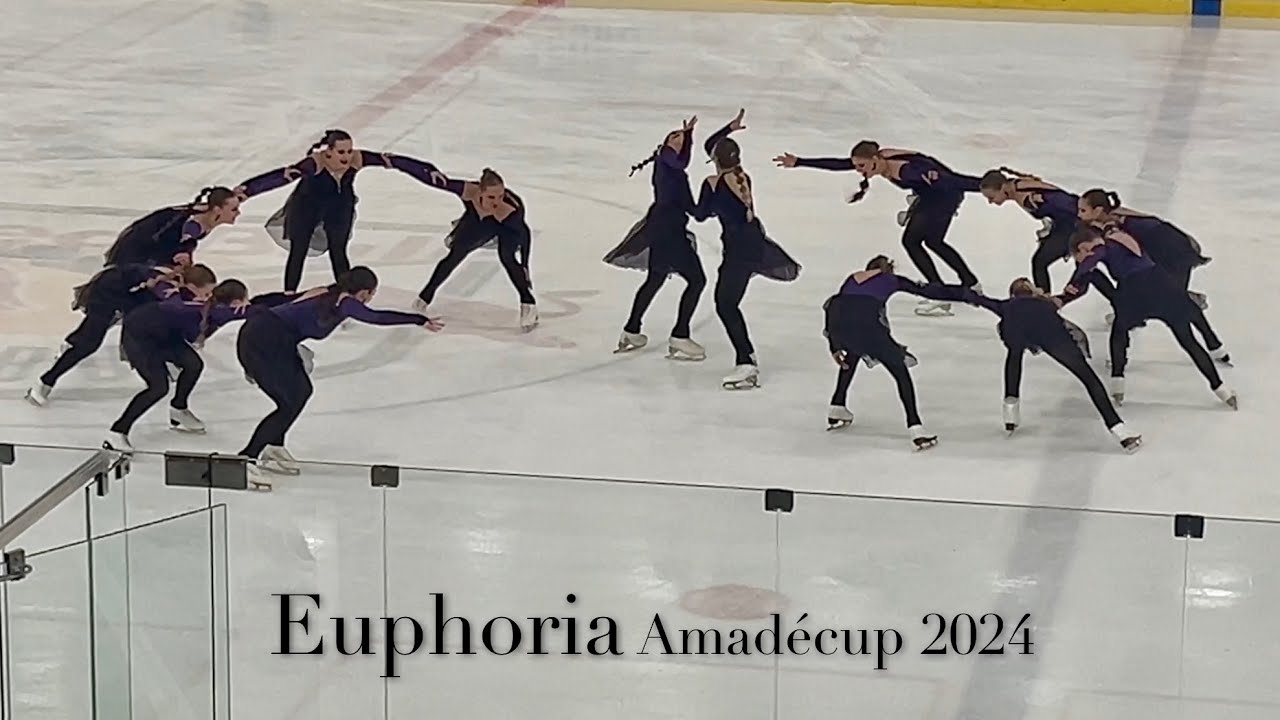 Euphoria 🇨🇿 Amadécup Free Skating Synchronized skating YouTube