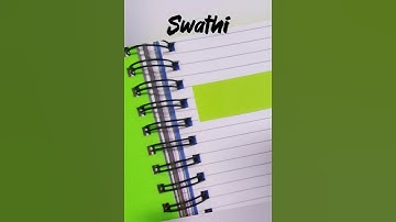 Swathi Name in Korean Language | Like, Subscribe, Share and Comment your Name 3 times 👍🏻