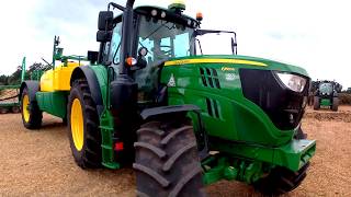 2019 John Deere 6155M 6.8 Litre 6-Cyl Diesel Tractor (155 HP)
