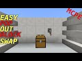 Easy Pop Out Block Swap in MCPE/Tutorial