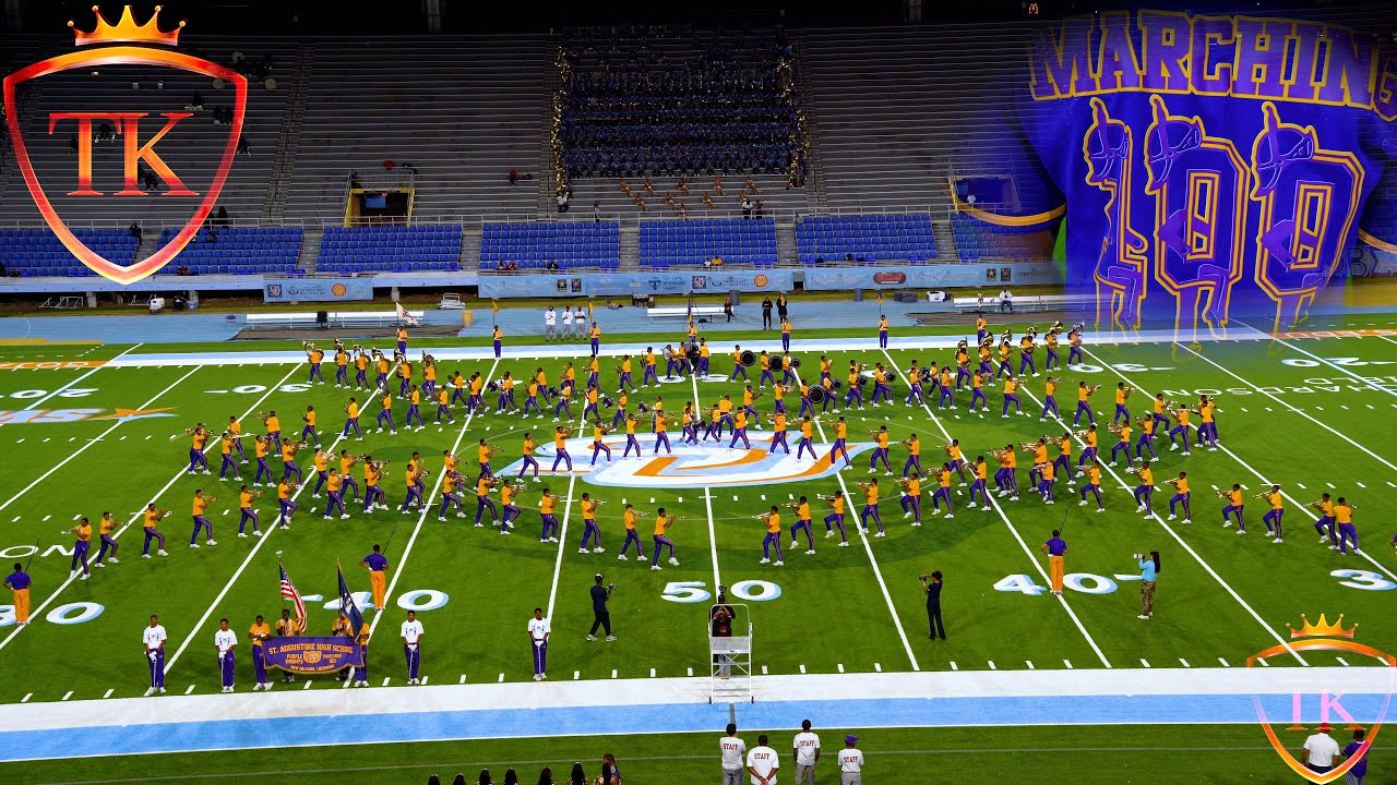 Battle On The Bluff Aug High School Field Show 2025 - YouTube
