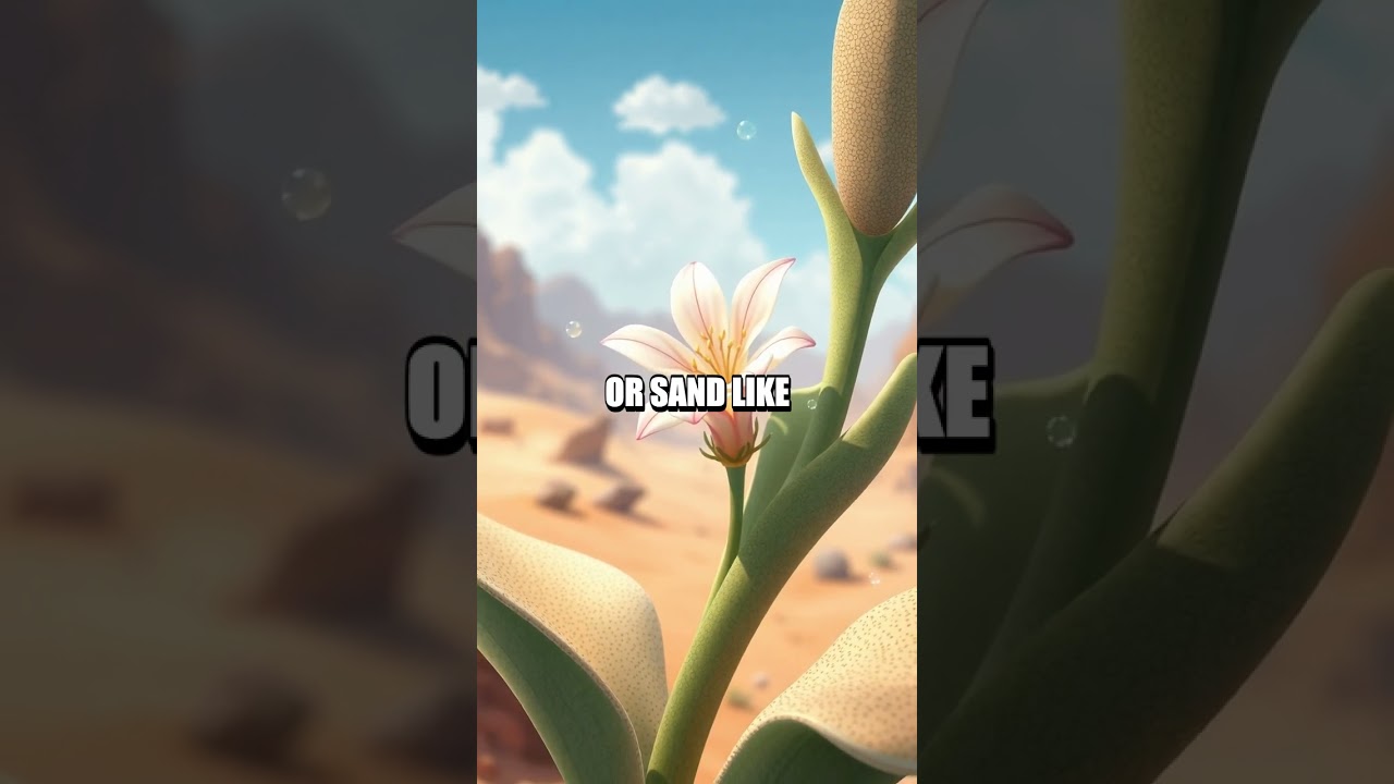 AI-Driven Design of Alien Desert Flora for Fantastical Worlds