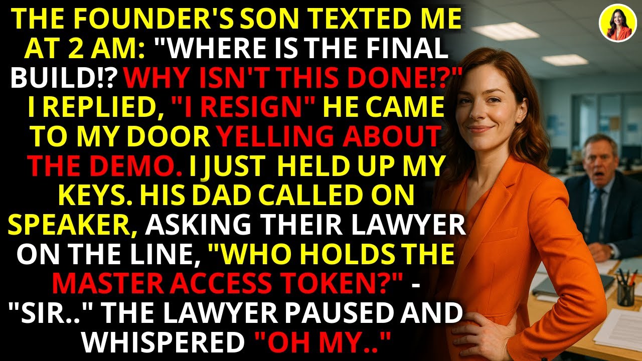 Я держал главный токен — моя отставка в 2 часа ночи уничтожила их демонстрацию