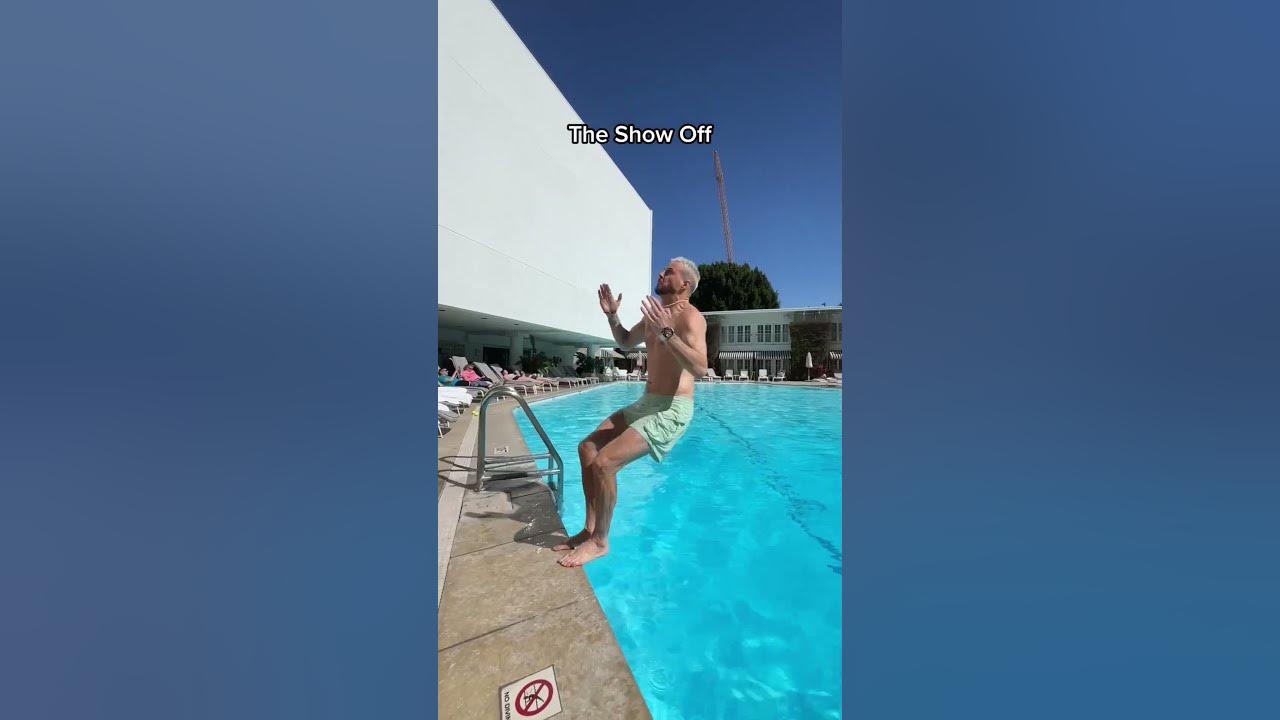 How do YOU get in the pool?!🤣🤣🤣