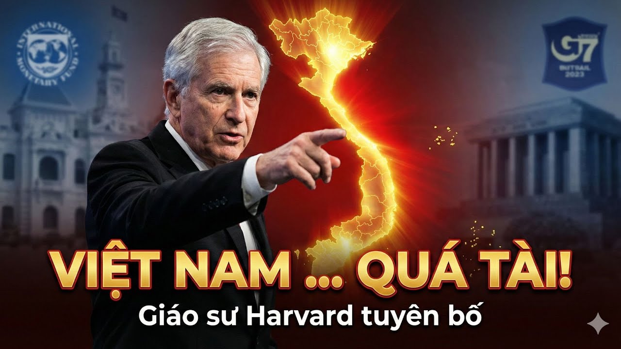 Giáo Sư Harvard: “Việt Nam Quá Tài” Thoát Bẫy Nghìn Tỷ, Vóc Dáng Một Cường Quốc Tương Lai