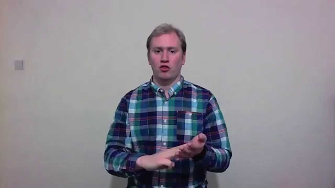 Last month (in BSL) - YouTube