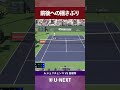 【両者共に前後へ揺さぶる！】A.シェフチェンコ VS 島袋将｜ATPマスターズ1000インディアンウェルズ