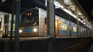 【2023.04.03】JR西日本奈良線205系(205-37)NE403編成+221系(221-32)NC615編成到着·発車。黄檗駅
