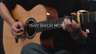 Way Back Home - Shaun | Guitar Solo Fingerstyle