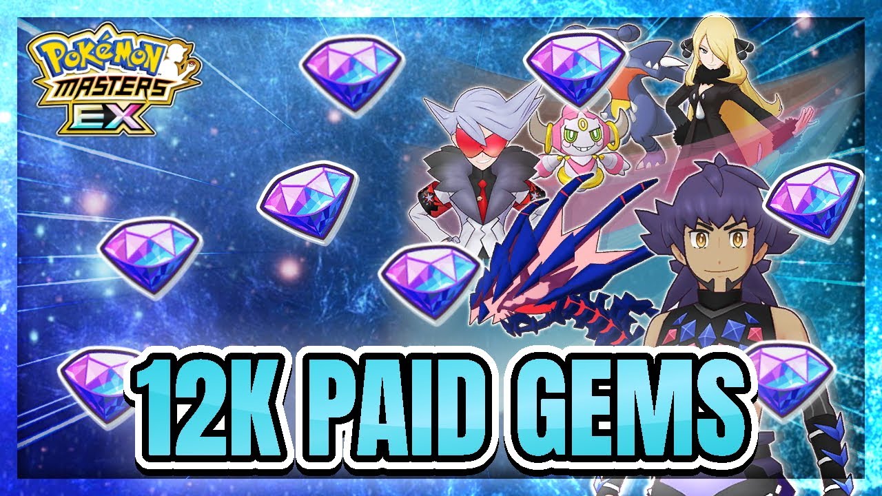 12k paid gems vs 5 Star Select Scouts | Pokemon Masters EX Summon