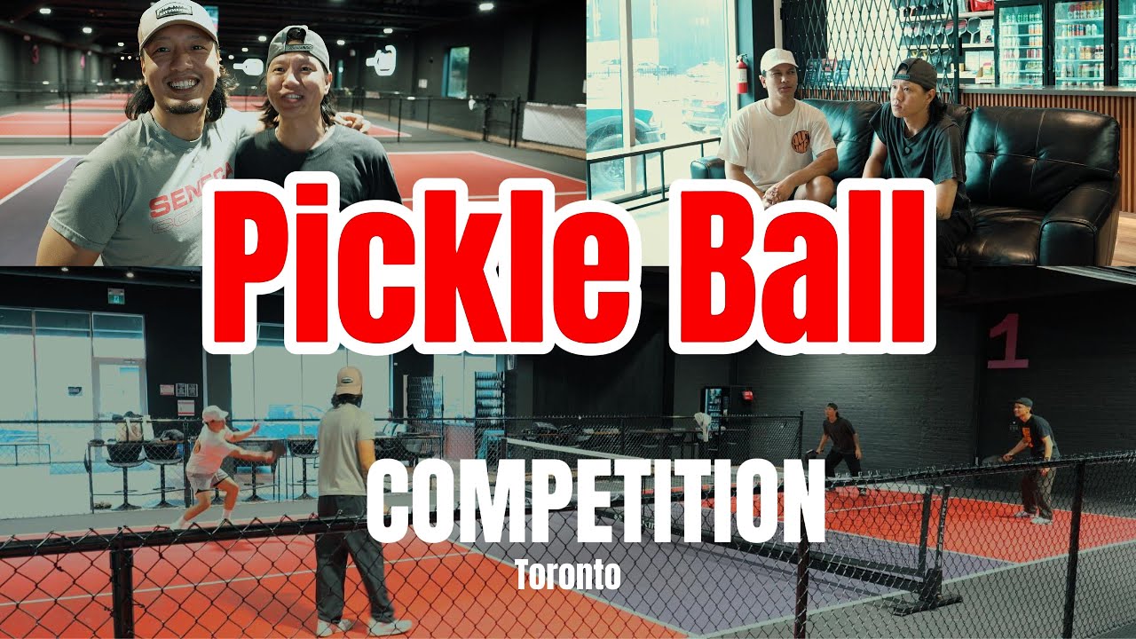 “Beginner Pickleball Showdown @6ixpickle in Toronto! Loser’s Lunch Bet @HimalayanKitchen🍛😂”