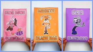 ❤️Paper DIY❤️ INSIDE OUT 2 Blind Bags Opening Part 2 | ASMR | More Exciting Unboxings!