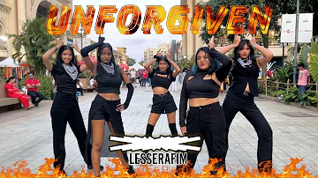 [KPOP IN PUBLIC - INDIA 🇮🇳] |LE SSERAFIM- Unforgiven | One Take Dance Cover