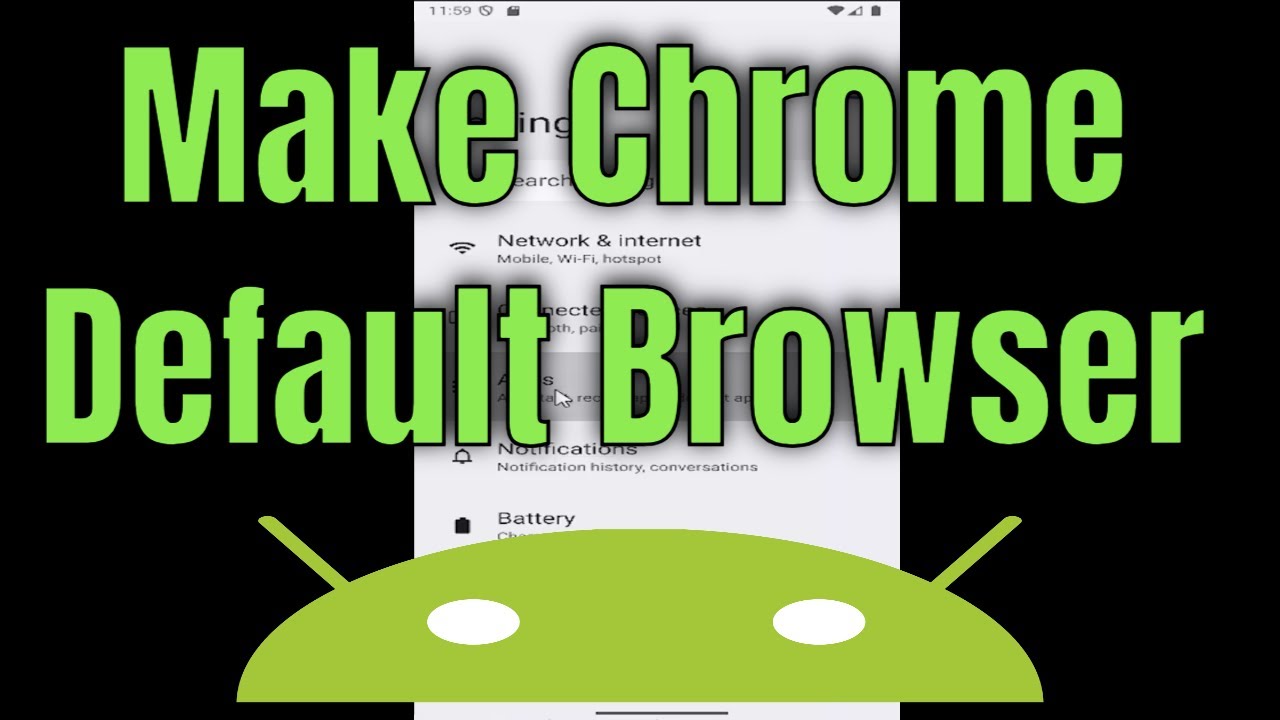 How to Make Google Chrome Your Default Browser on Android Phone ...
