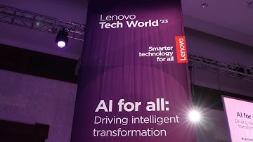 Highlights from Lenovo Tech World 2023