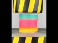 Oddly satisfying video hydraulic press vs stuff experiment #shorts