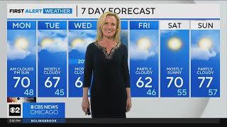 Pleasant temperatures, favorable skies for eclipse viewing Monday in Chicago