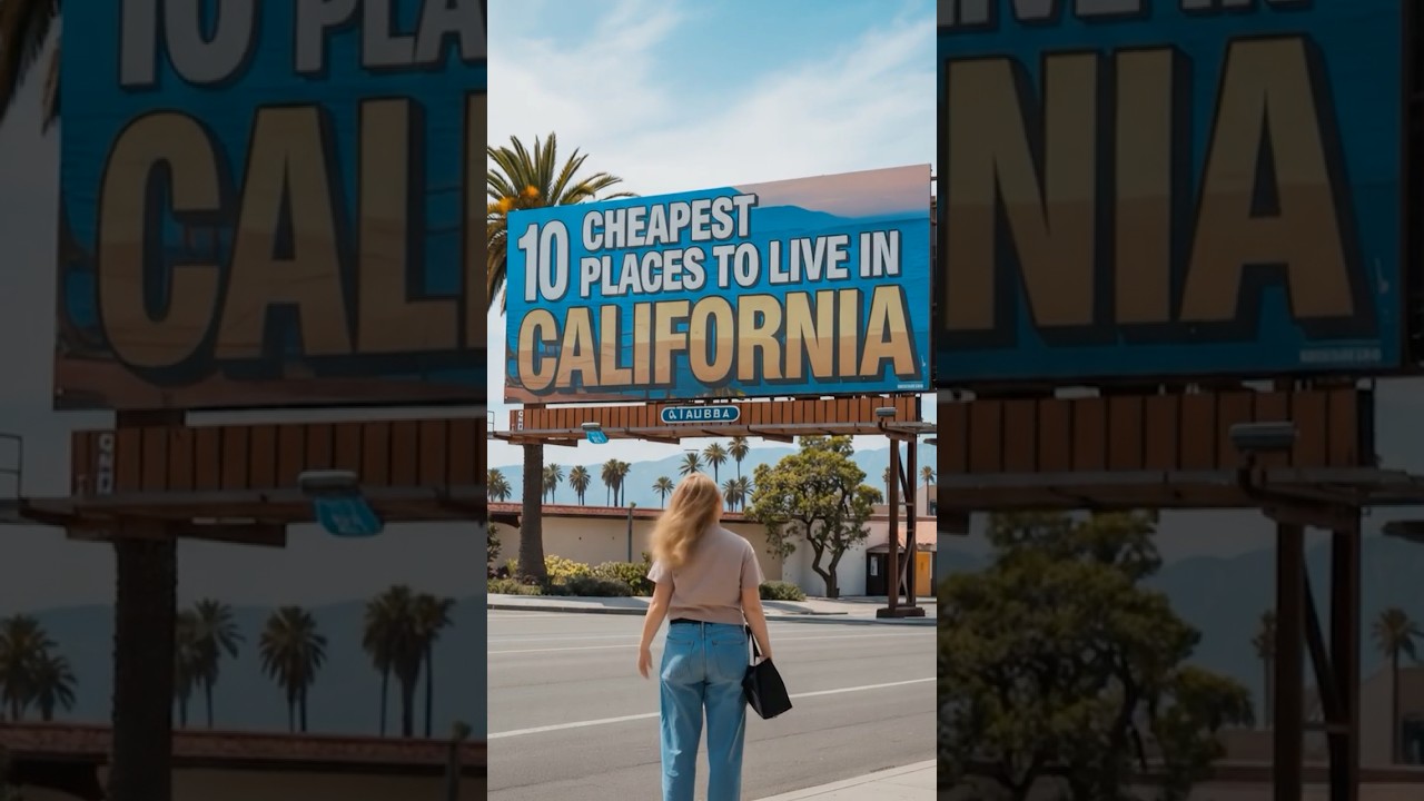 Top 10 Cheapest Places to Live in California in 2025 | Homes under $400K #usrealestate #california