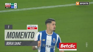 Borja Sainz quase marcar no arranque Sporting FC Porto Liga 25 26 4