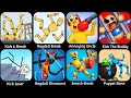 Kick The Buddy Funny Gameplay | Roblox,  Ragdoll Break Annoying Uncle Kick The Buddy Fighting Tiger
