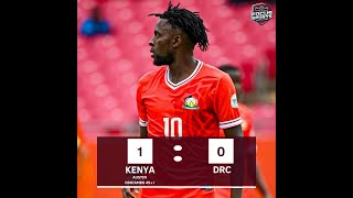 Kenya vs DRC Congo match highlights CHAN 24/25