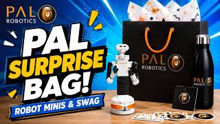 Pal Robotics Surprise Gift Bag Unboxing! | Exclusive Robot Miniatures & Swag