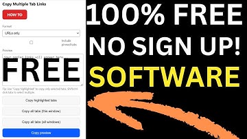 Kopieer meerdere tabbladen tegelijk met deze GRATIS softwaretool, zonder aanmelding