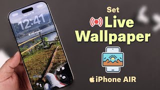 iPhone AIR: How to Set Live Wallpaper!
iPhone AIR: How to Set Live Wallpaper! iPhone AIR: How to Set Live Wallpaper!