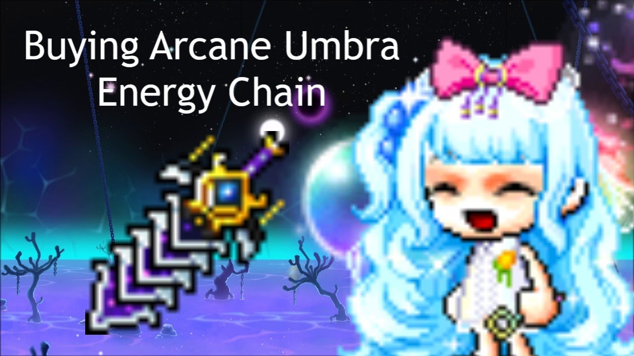 MapleStory | Buying Arcane Umbra Energy Chain with Small Upgrade Session