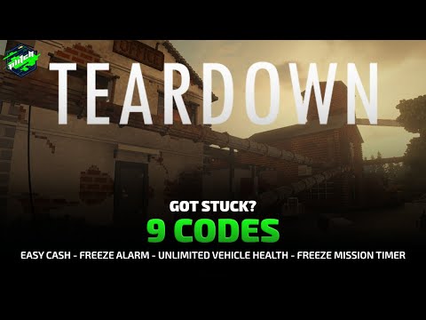 TEARDOWN Cheats: Freeze Alarm, Unlimited Ammo, Godmode, ... | Trainer by PLITCH