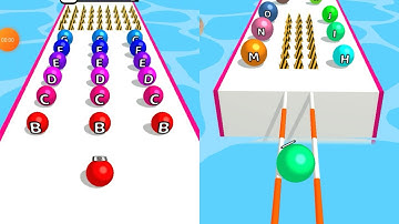 Ball Run 2028 Game | All Levels Gameplay Walkthrough Android iOS 2-4 | Game A27MPA