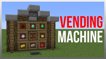 Minecraft 1.12: Redstone Tutorial - Vending Machine V2 (60fps)