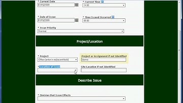 IssueTrack Submit a Report