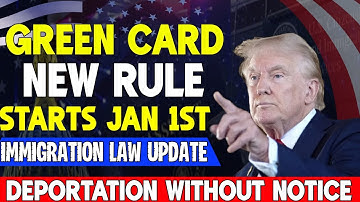 Congress Just Changed Green Card Rules | New 2026 Rules