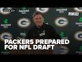 Without Round 1 pick, what's Packers' plan for NFL Draft? General manager Brian Gutekunst explains