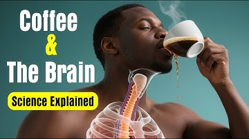 How Coffee Boosts Focus & Energy #CoffeeEffects #BrainScience #HumanAnatomy