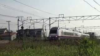 E653系1100番台 特急しらゆき5号 3015M 見附発車