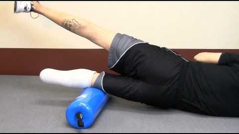 Amputee Exercise - Sidelying Hip Abduction Advanced - Below Knee