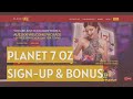 Planet 7 Oz Login - Best Australian / US online casino ...