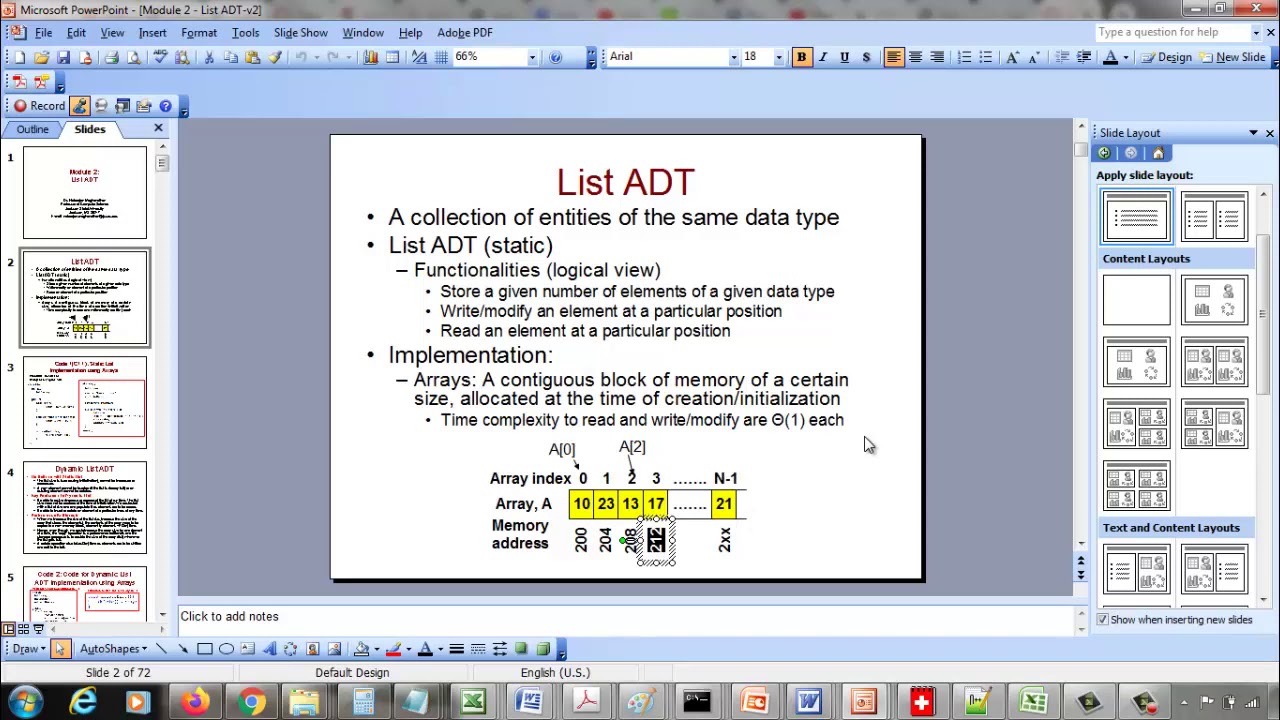 1 3 Array Code review - YouTube