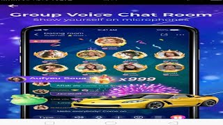 Cue - Group Voice Chat Room's || Voice chat application || Make your new friends || Fun with Friend screenshot 3
