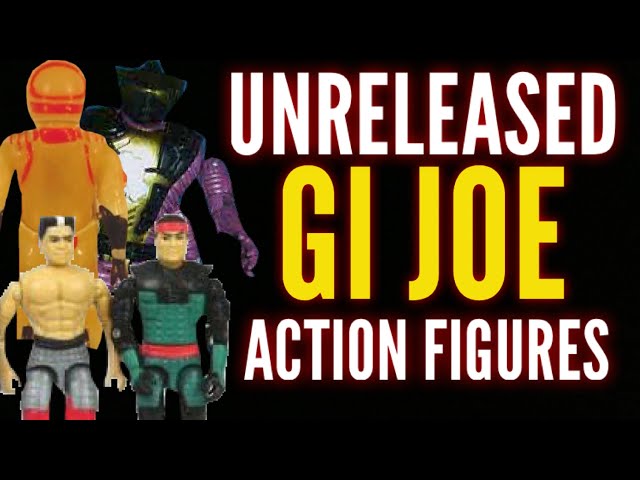 10 Unreleased GI JOE Action Figures - YouTube