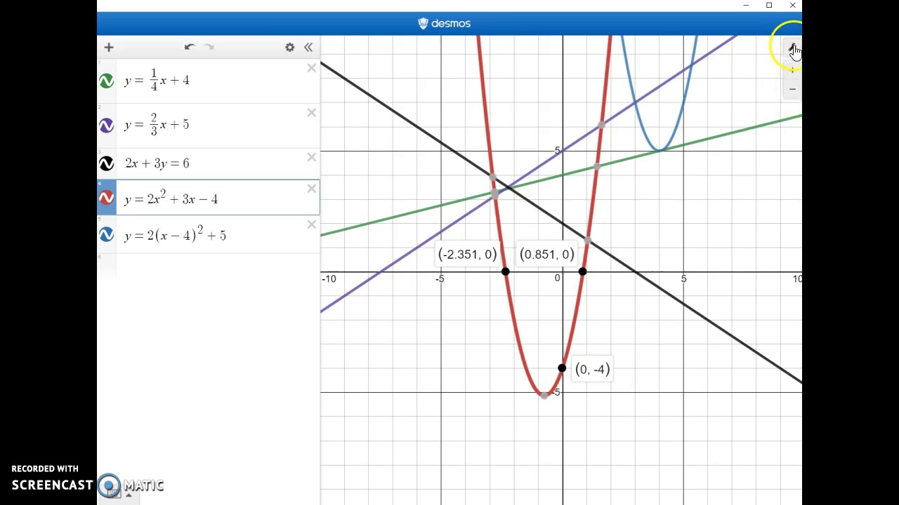 desmos graphing calculator test mode