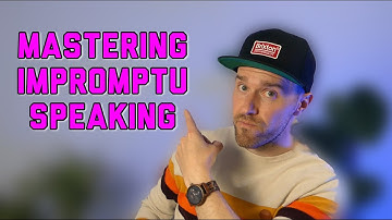 How to MASTER the Art of IMPROMPTU SPEAKING (and an introduction to TABLE TOPICS)