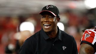 FALCONS HIRE NEW COACH RAHEEM MORRIS ANGRY FANS REACT IN ATLANTA