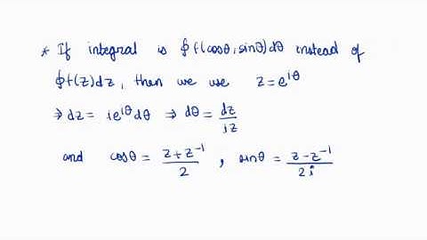 Complex Integrals, Residues & Improper Integrals - Mathematical Physics notes for CSIR/NET JRF