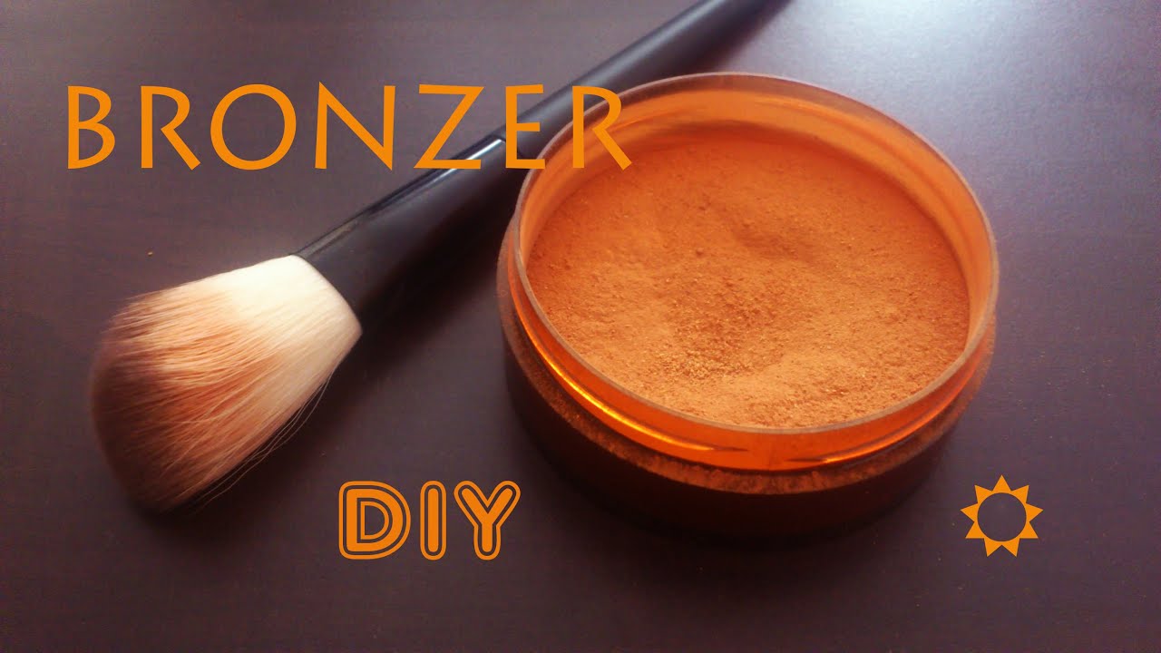 DIY How to make a natural BRONZER for your skin YouTube
